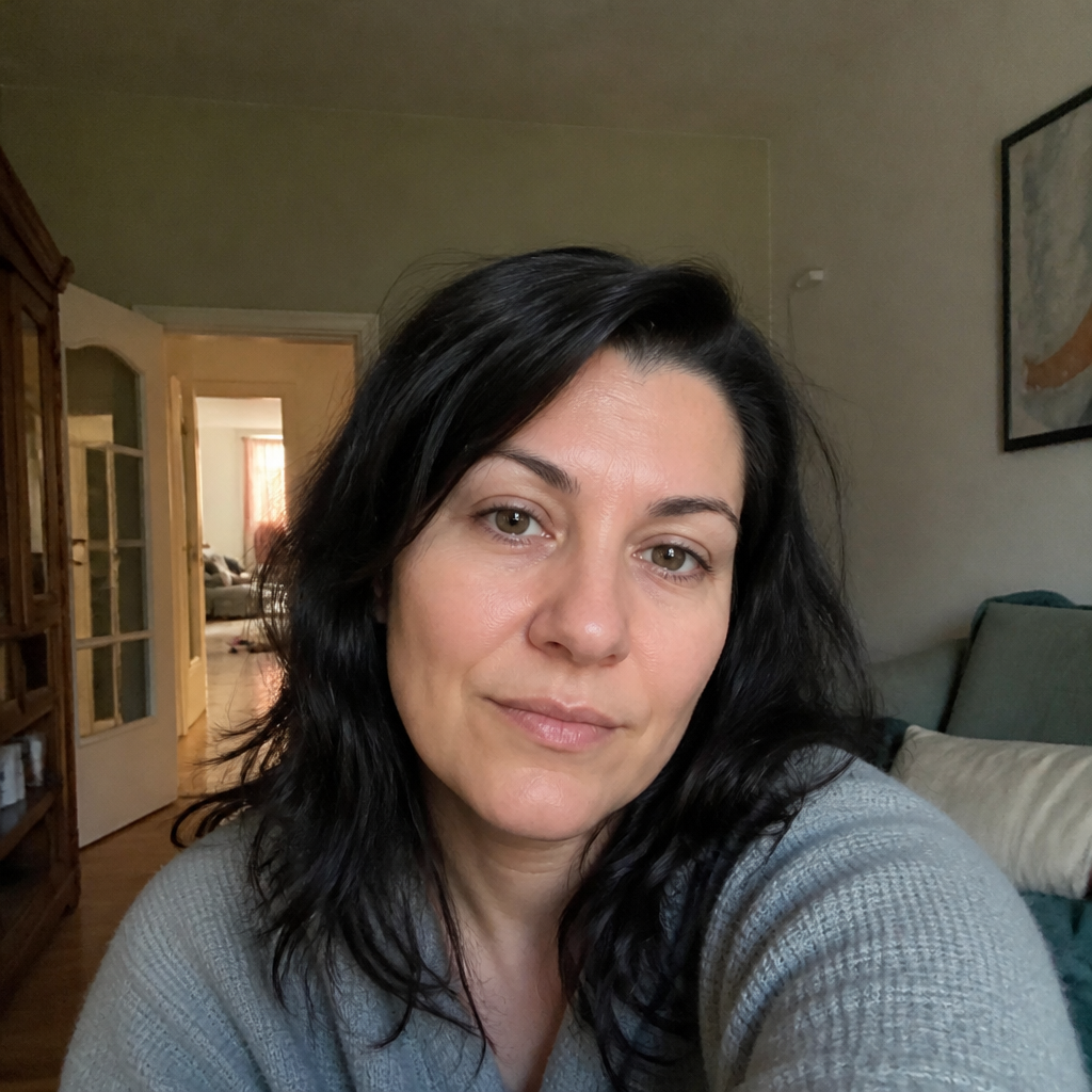 AI-generated fictional portrait